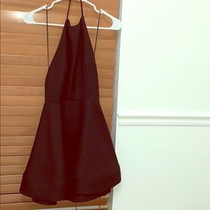 🌺Black Sleeveless/Backless Minidress